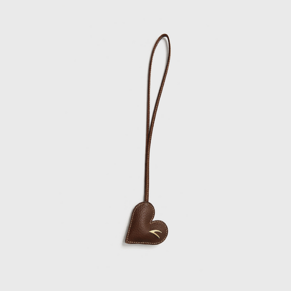 D'hippo's heart bag charm
