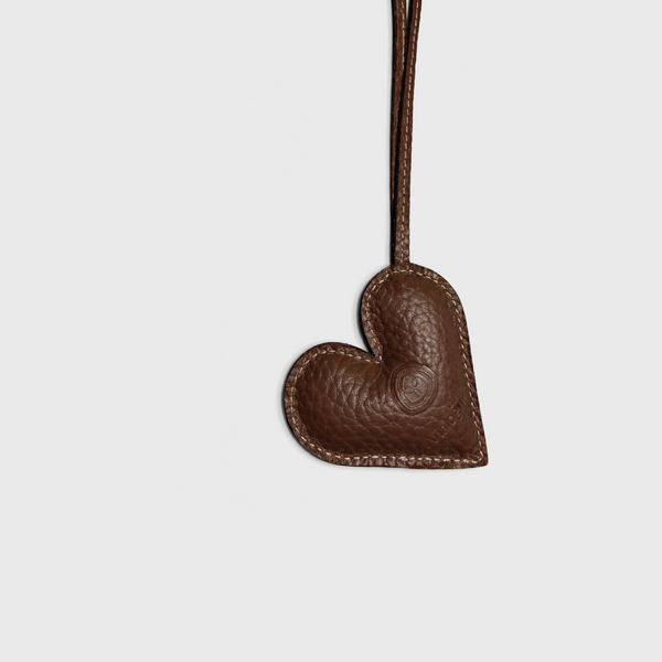 D'hippo's heart bag charm