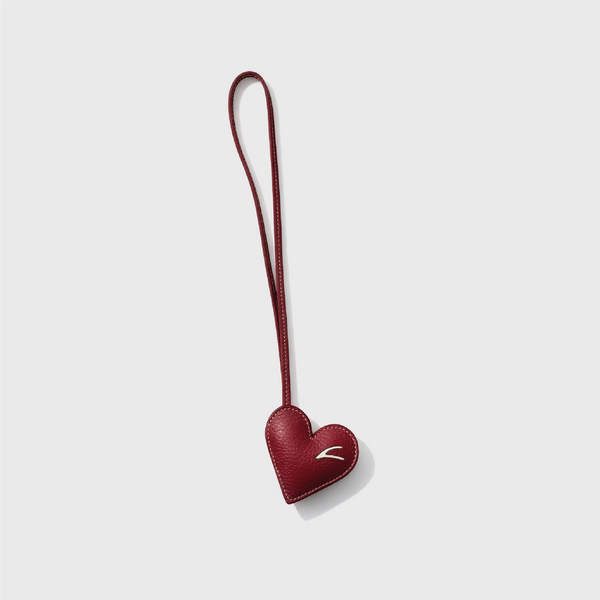 D'hippo's heart bag charm