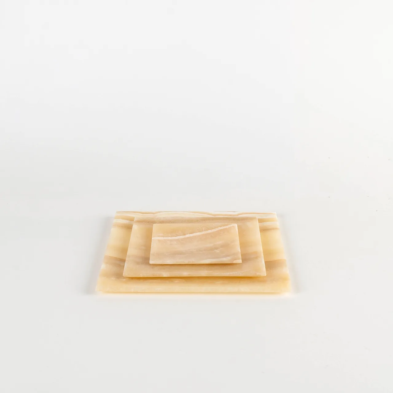 Alabaster Square ( Set of 3 )