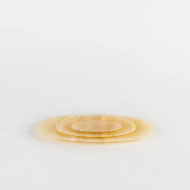 Alabaster Oval ( Set of 3 )