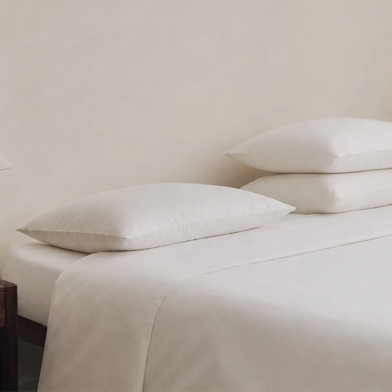 Plain flat king bed sheet 180 cm